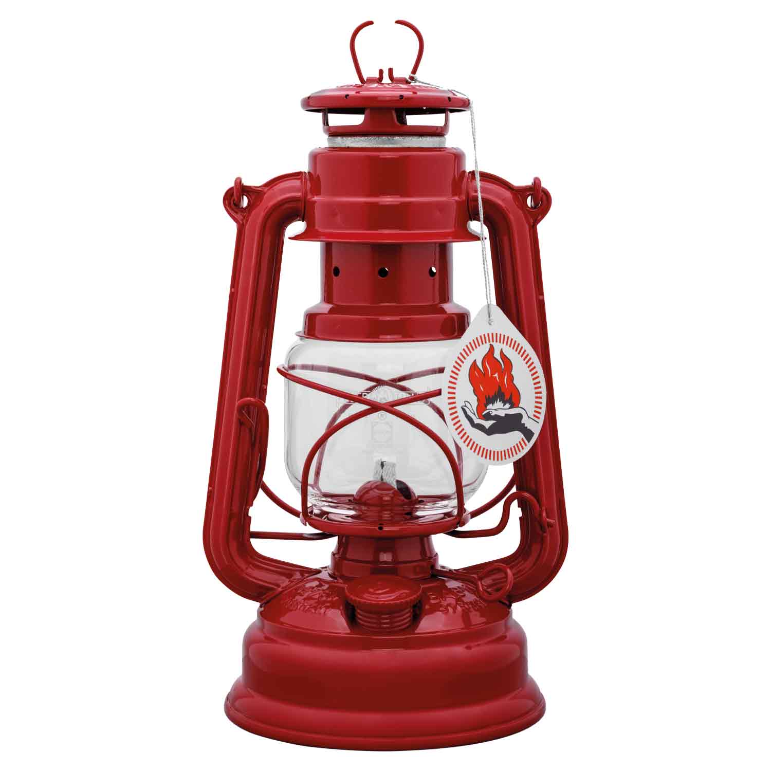 Feuerhand Sturmlaterne - rot