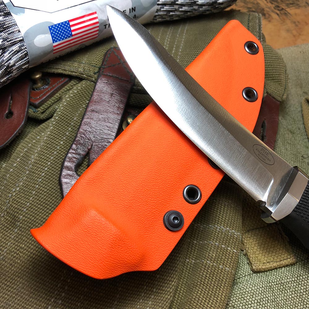 Kydex Scheide in Survival Orange