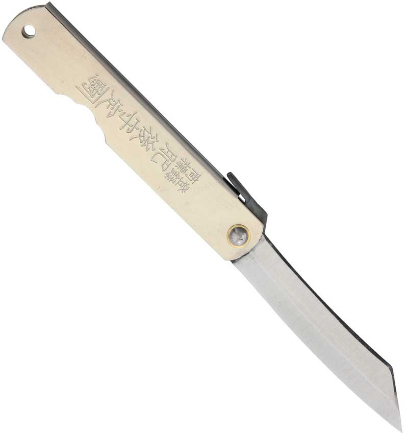Higonokami No. 4 Silver Folder