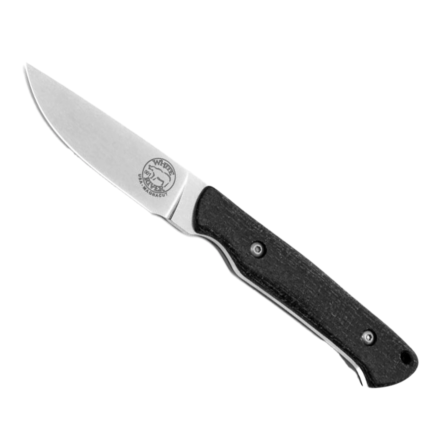 White River Small Game, Canvas Black Olive Micarta