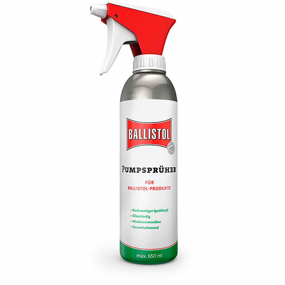 Ballistol® Sprühflasche aus Alu (ohne Inhalt)