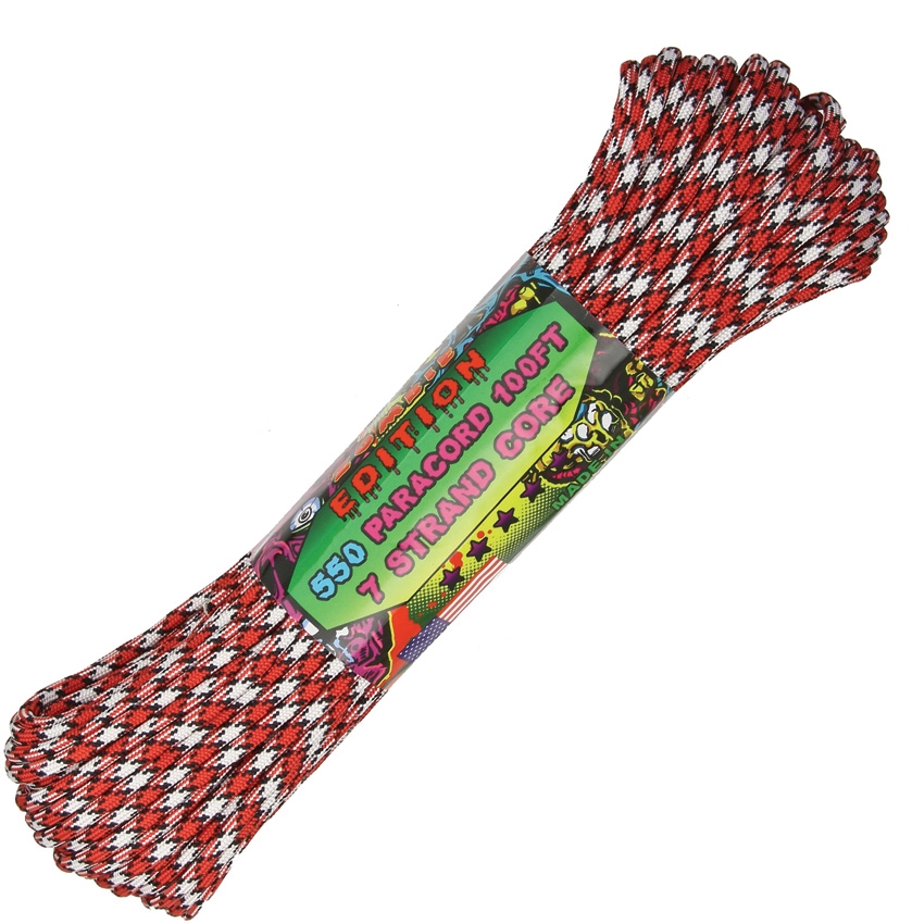 Paracord 550er - Bite Zombie Edition- 30 Meter Schnur