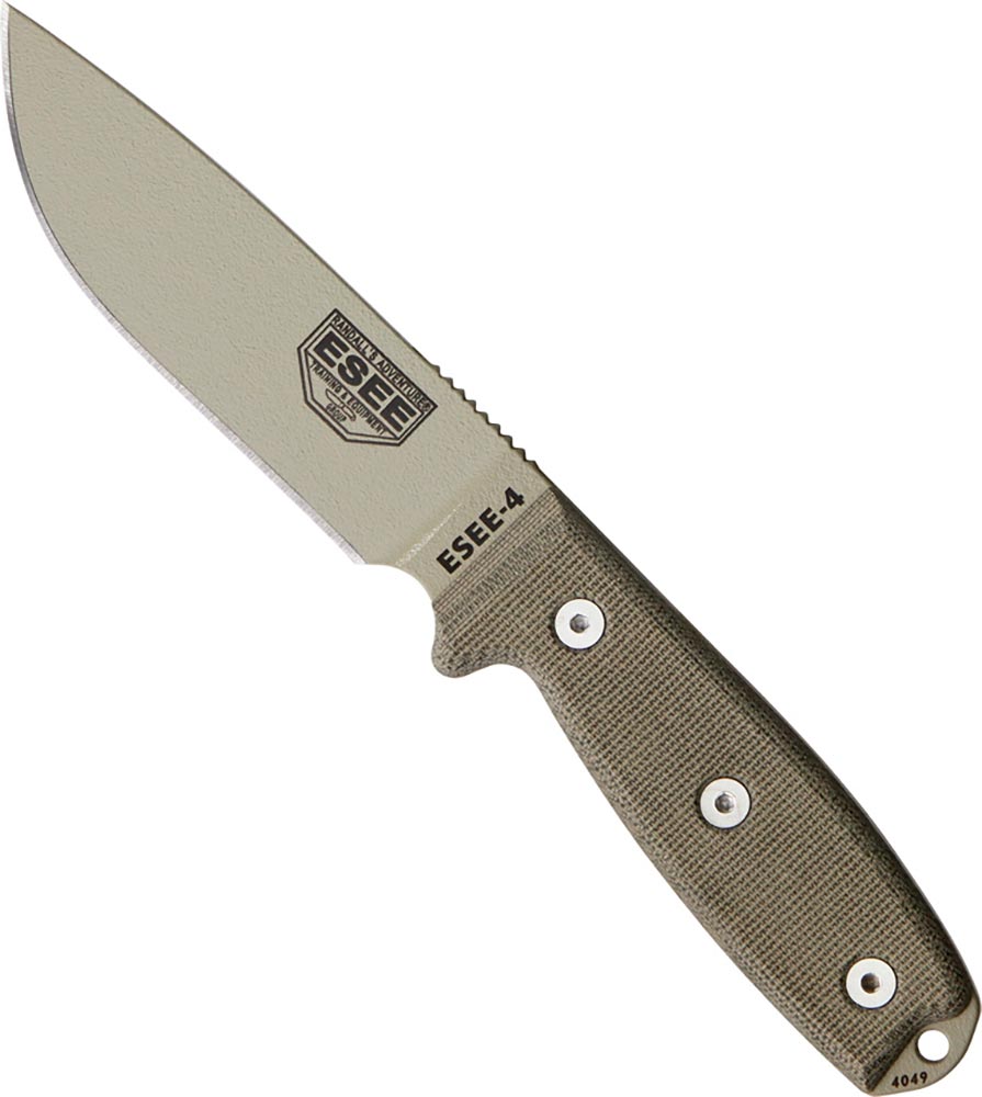 ESEE Model 4 Standard Edge Desert Tan