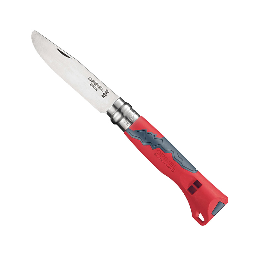 Opinel Outdoor Junior Nr. 7 Kindermesser in rot
