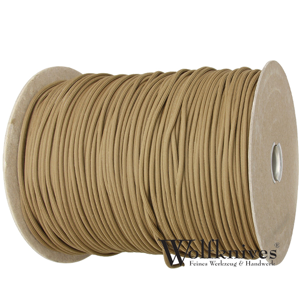 Paracord 550er - Coyoten braun - Meterware