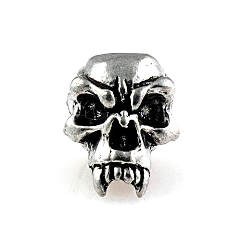 Totenkopf mit Reißzähne