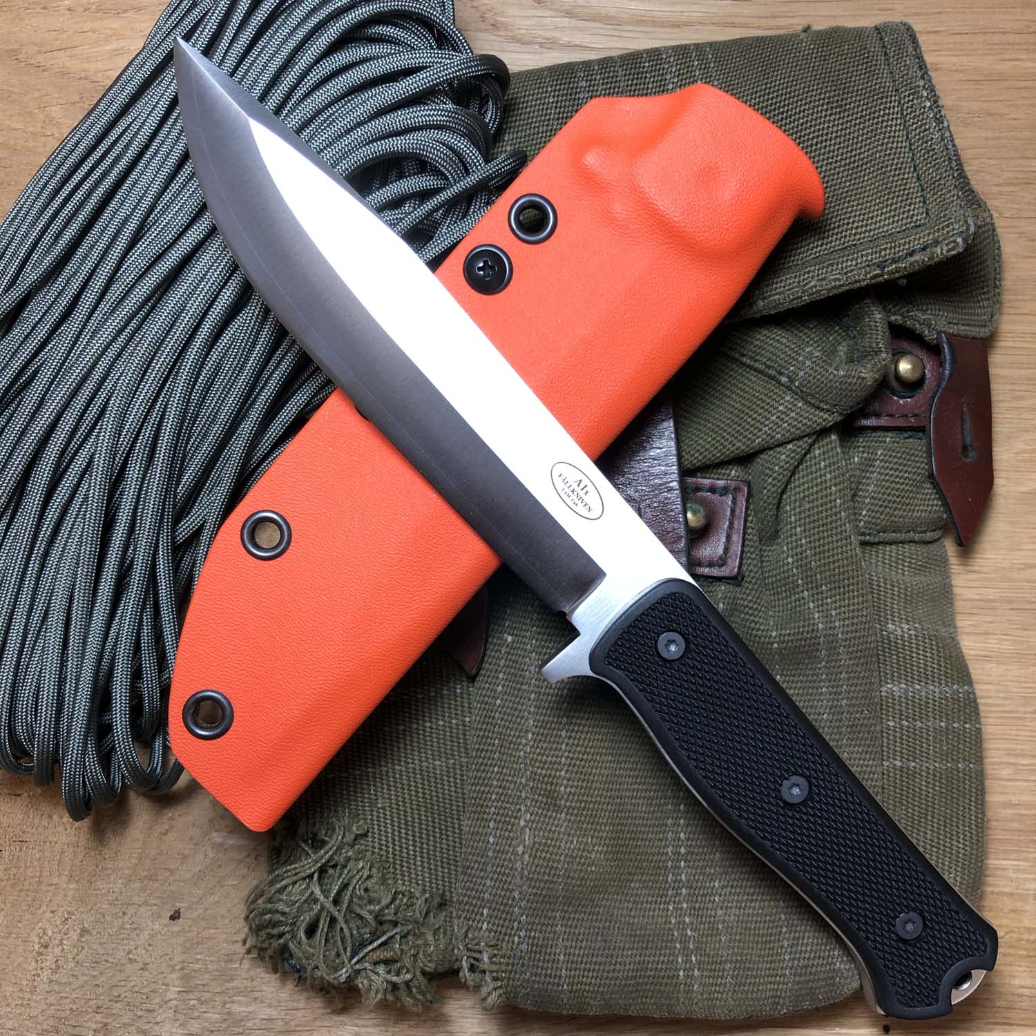 Kydexscheide für Fällkniven A1X in orange