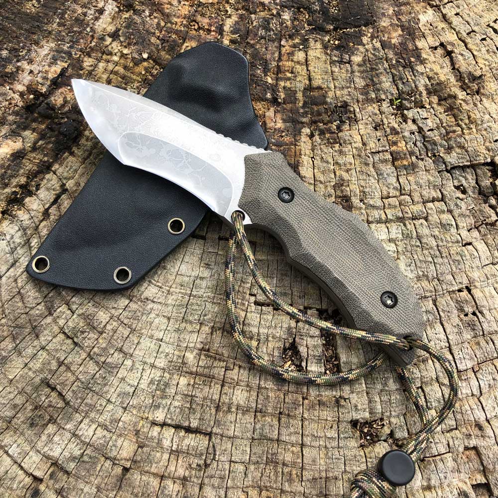 Kiku Back-Up Mini "Wolfknives Edition" von Kiku Knives