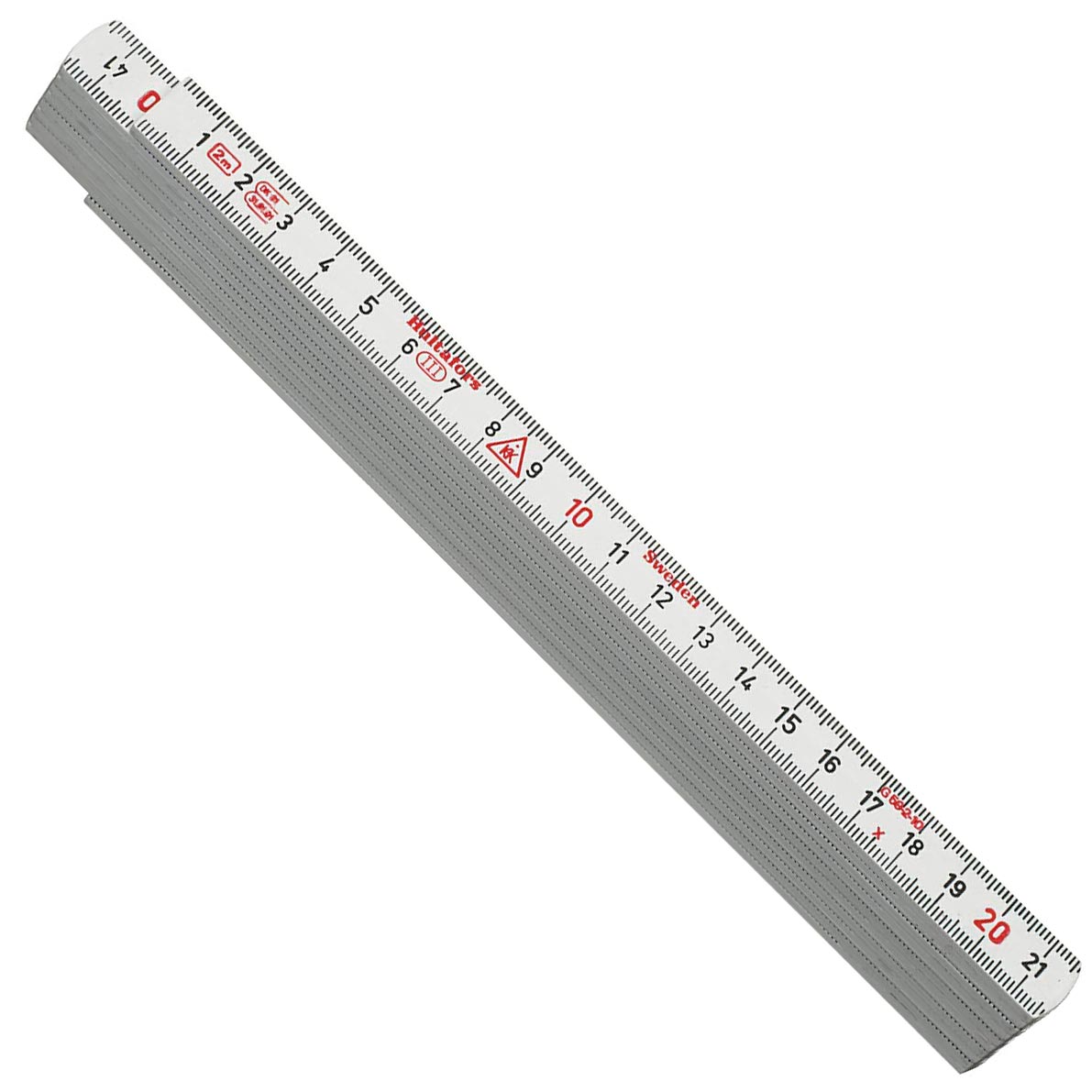 Meterstab - Schwedenmeter aus Glasfaser Hultafors®
