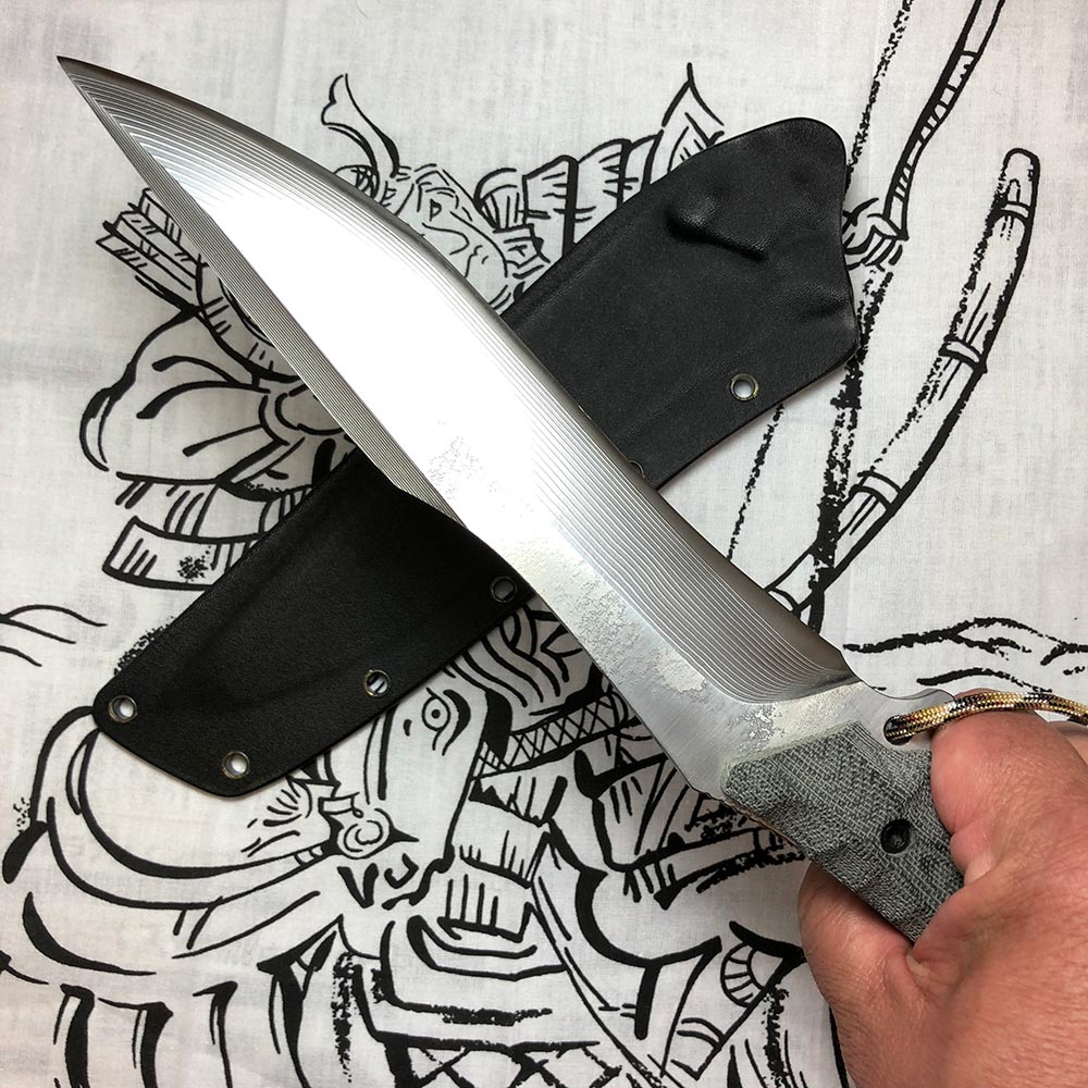 Buster Blade G - Damaststahl - Kiku Knives