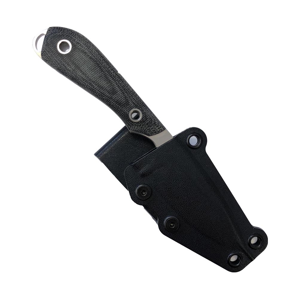 White River M1 Caper, Canvas Black Micarta