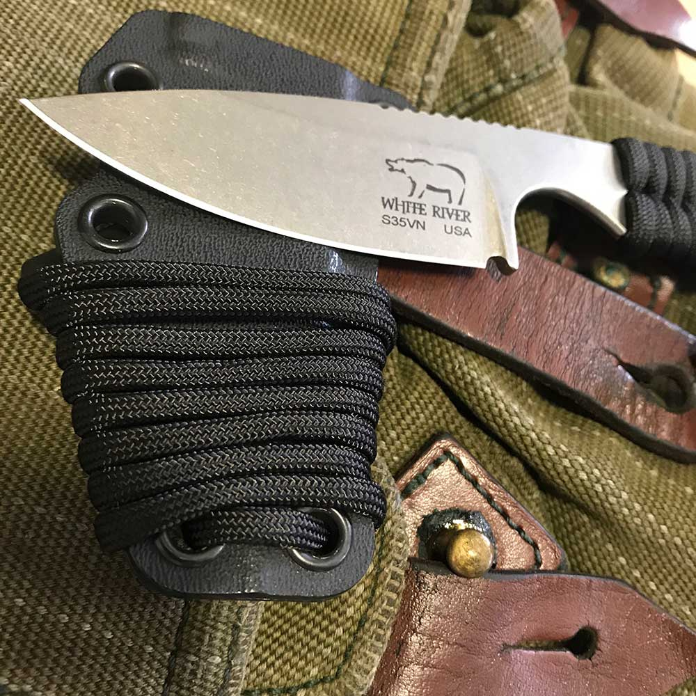 White River M1 Backpacker Black Paracord