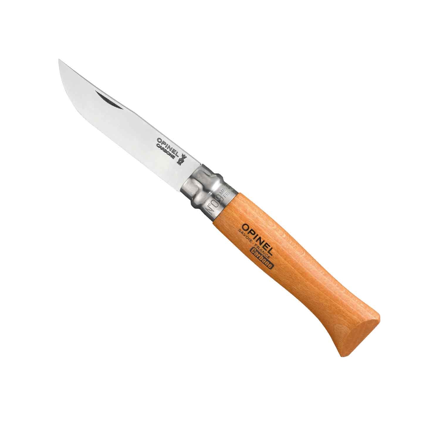 Opinel N°9 - Carbon - Buchenholzgriff
