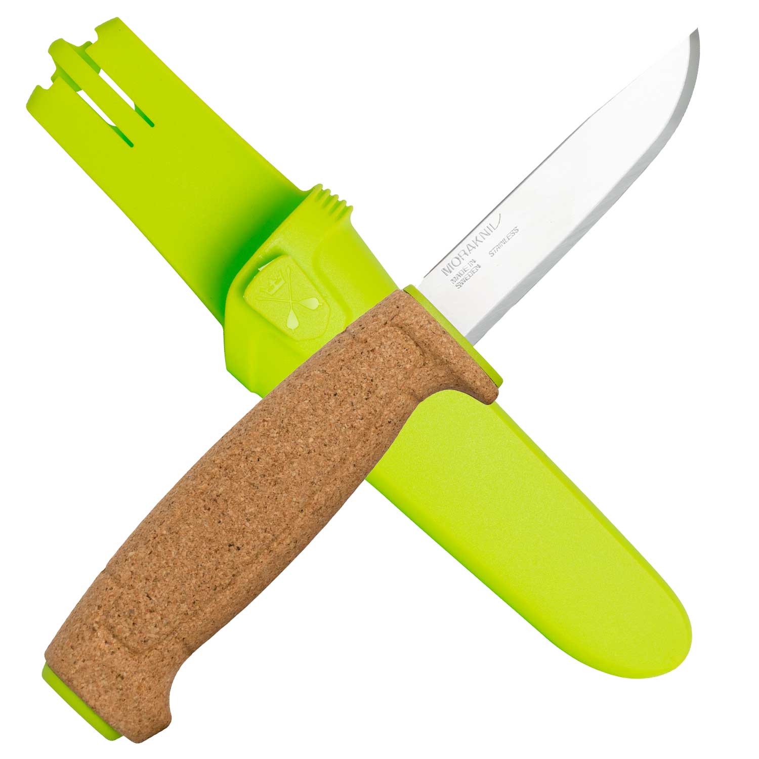 Morakniv Floating Knife Lime Green - rostfrei