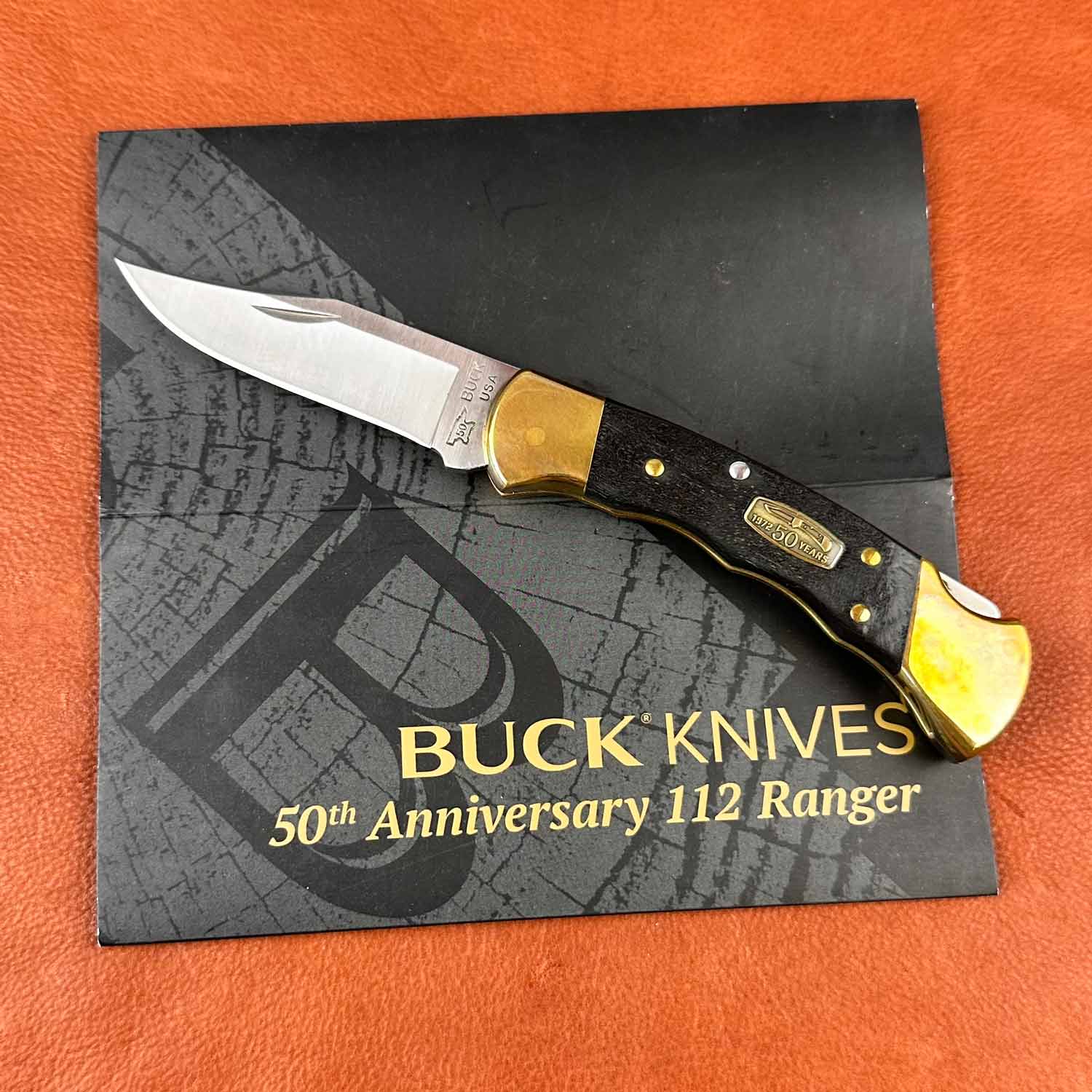 Buck® Ranger 112 Finger Grooved - 50th Anniversary Edition