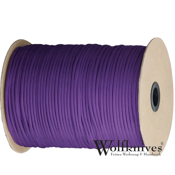 Paracord 550er - lila - Meterware