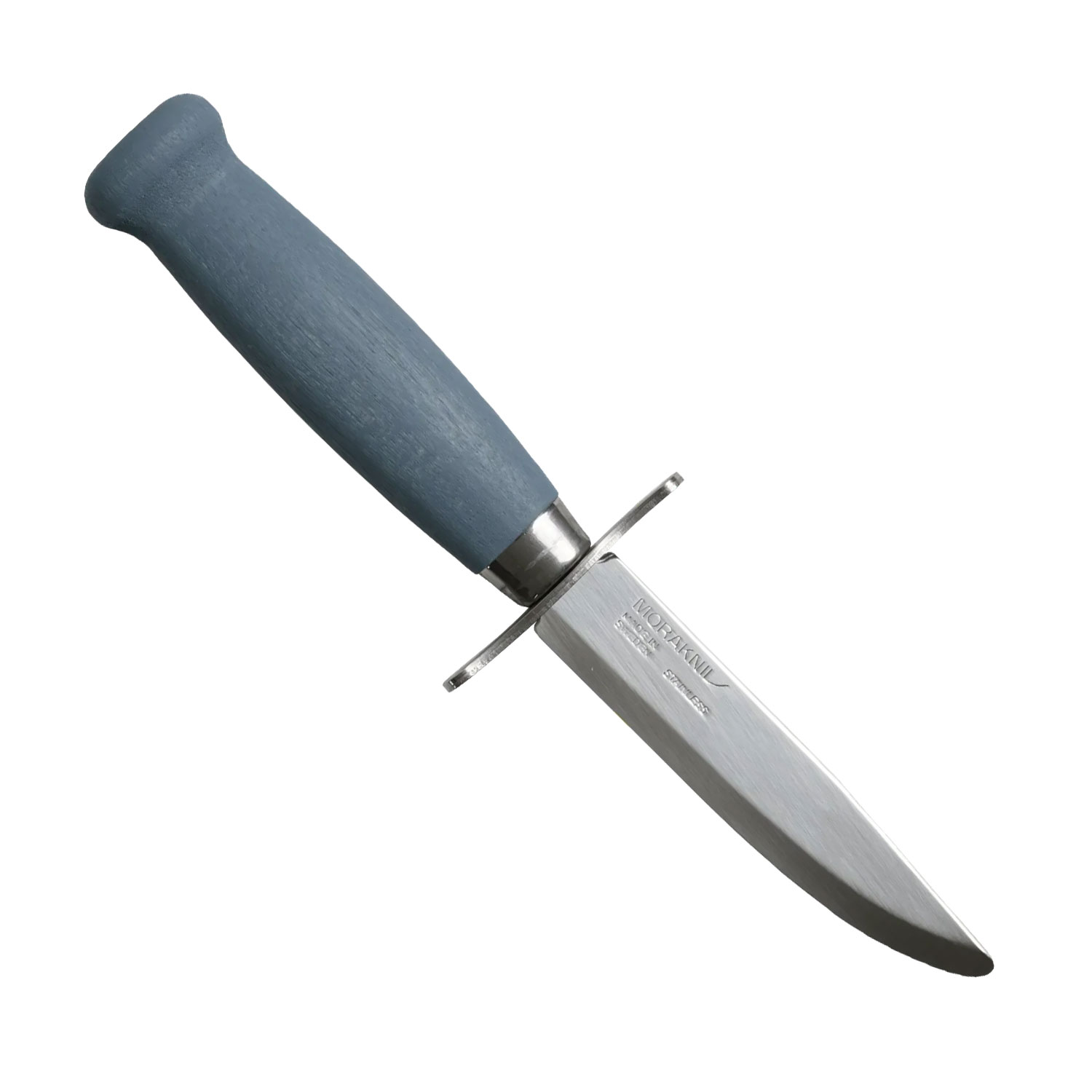 Morakniv Scout 39 Safe - Kinder-Schnitzmesser mit abgerundete Spitze - rostfrei - Blueberry