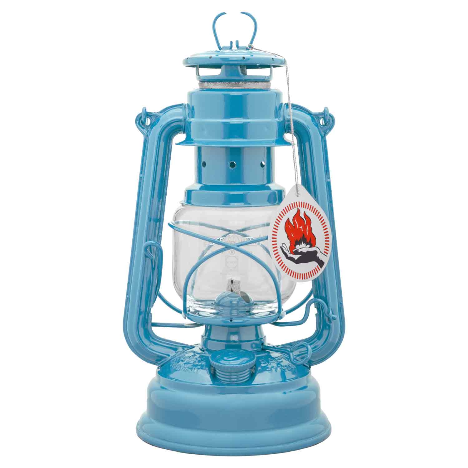 Feuerhand Sturmlaterne Baby 276 - Pastellblau