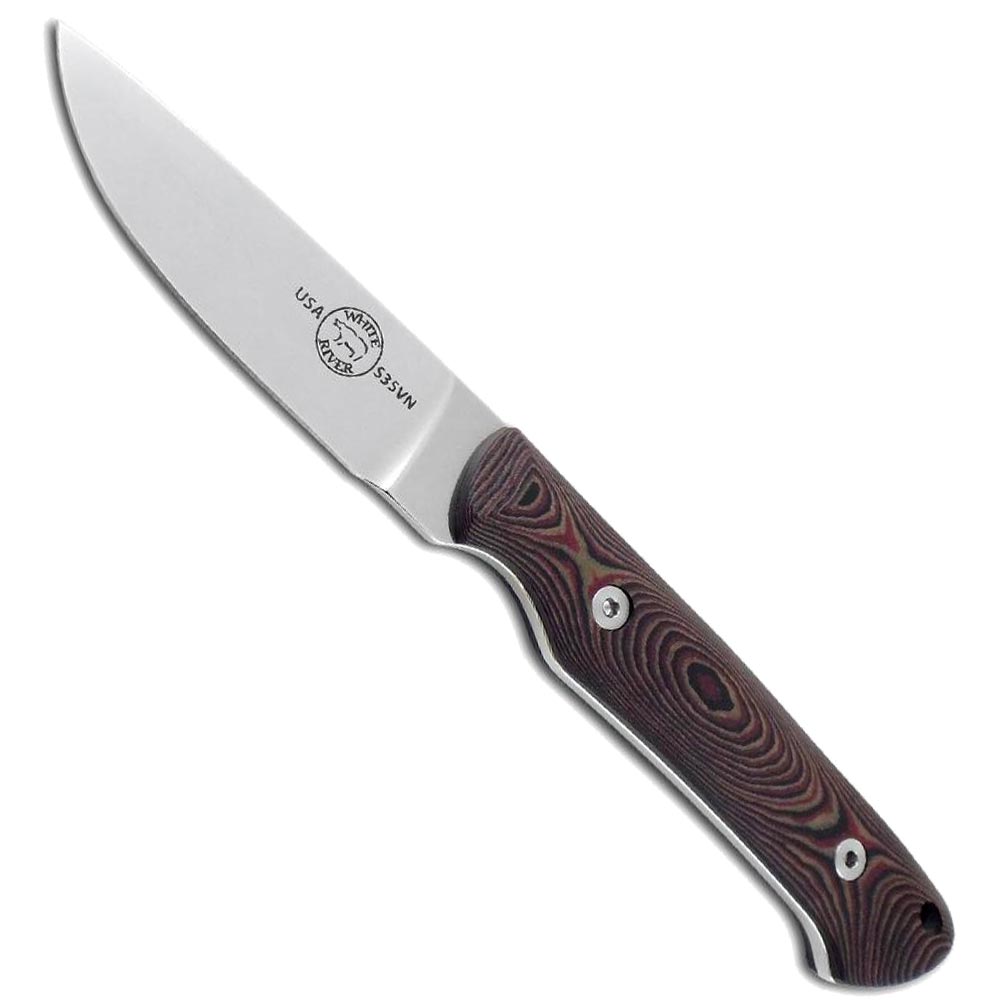 White River Small Game -  Black & Red Richlite Griff