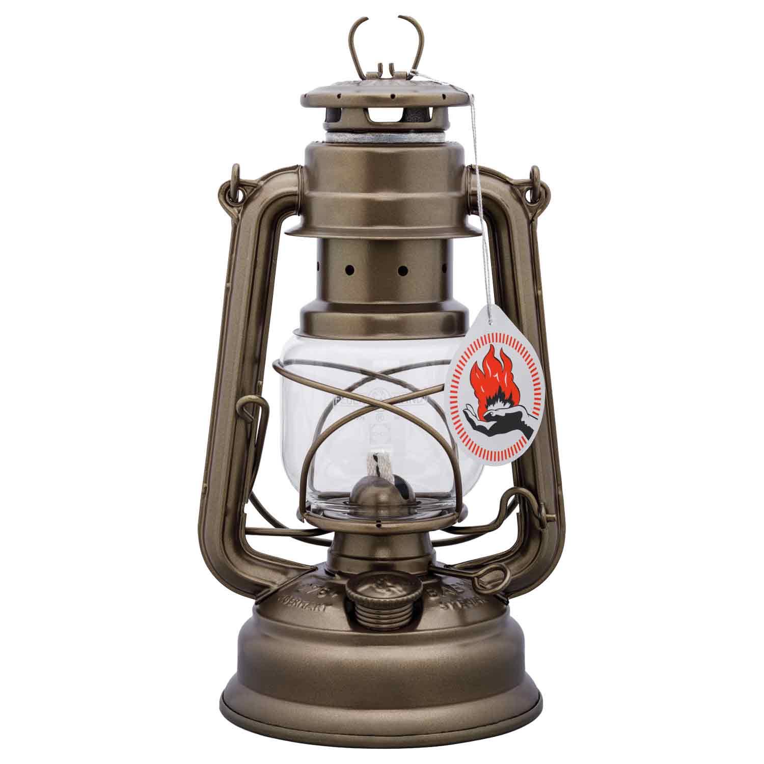 Feuerhand Sturmlaterne Baby 276 - Bronze