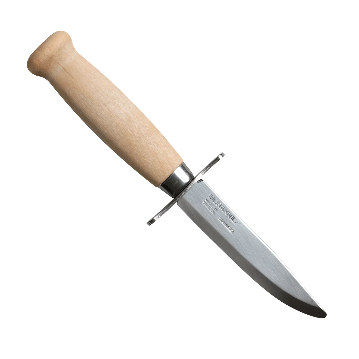 Morakniv Scout 39 Safe - Kinder-Schnitzmesser mit abgerundete Spitze - rostfrei - naturfarben