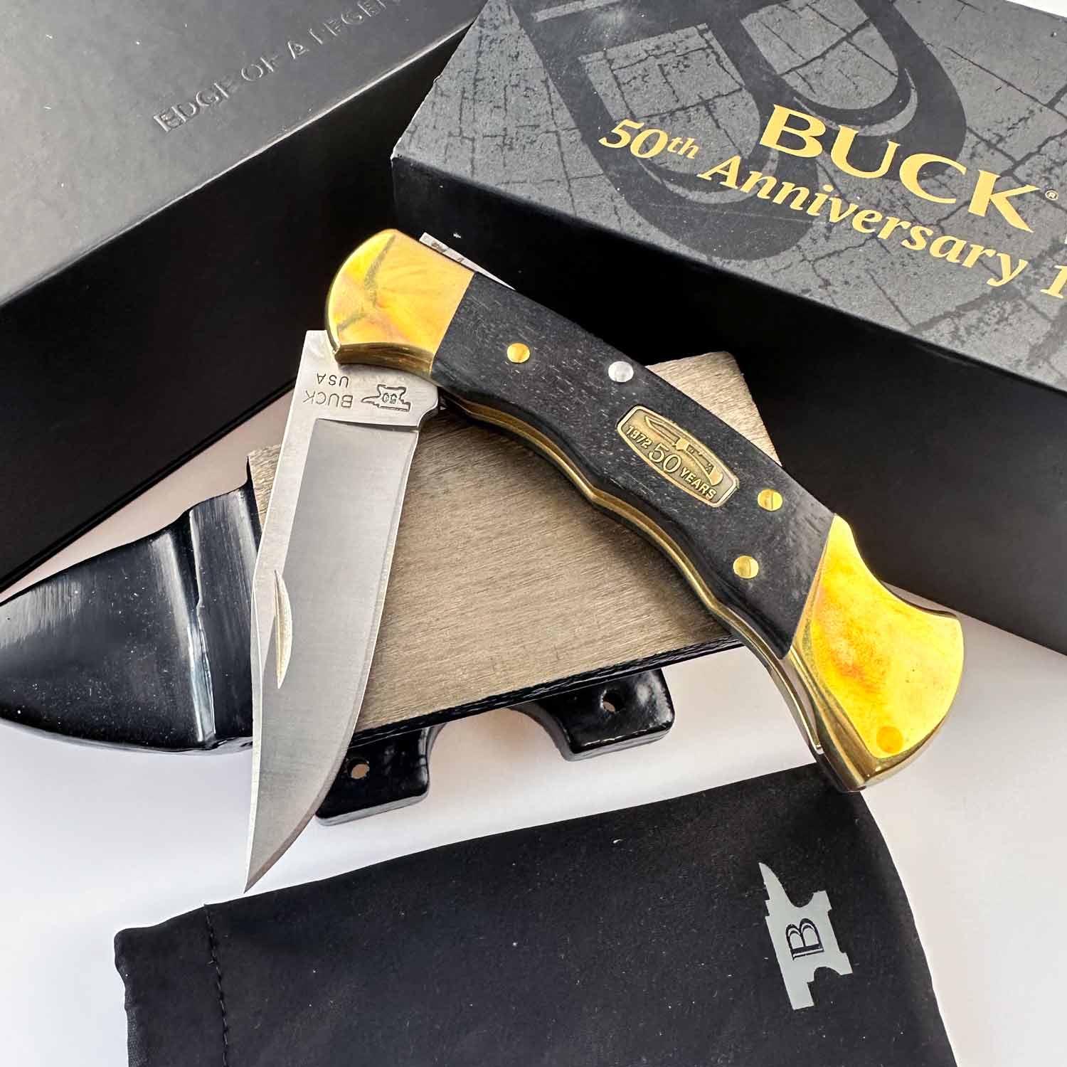 Buck® Ranger 112 Finger Grooved - 50th Anniversary Edition