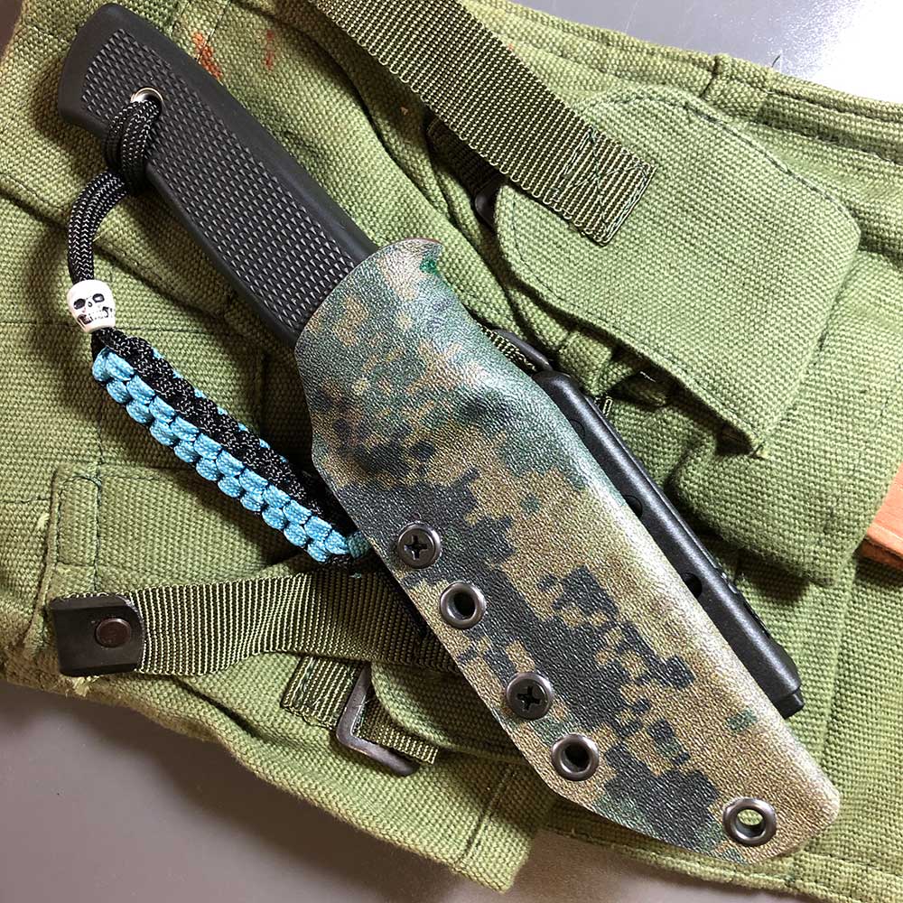 Kydex Scheide in Digital Camo für Fällkniven F1