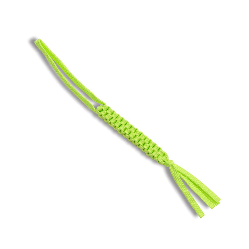 Lanyard Paracord 20 cm - neongrün -