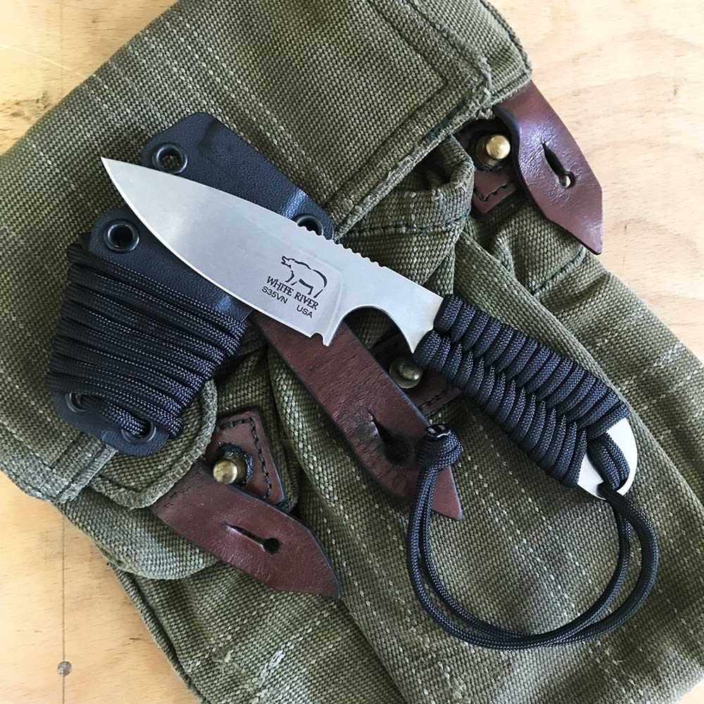White River M1 Backpacker Black Paracord