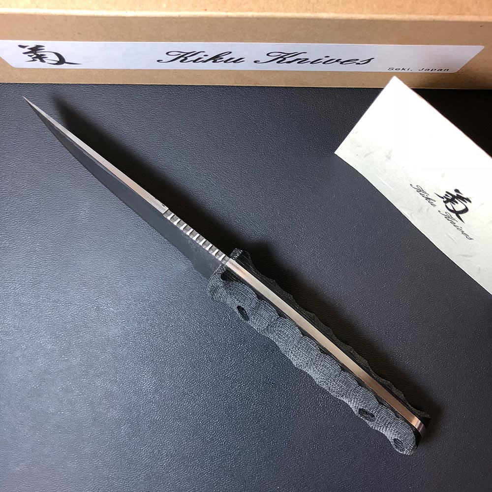 Kozuka Shorty SPG2 Damast - Kiku Knives