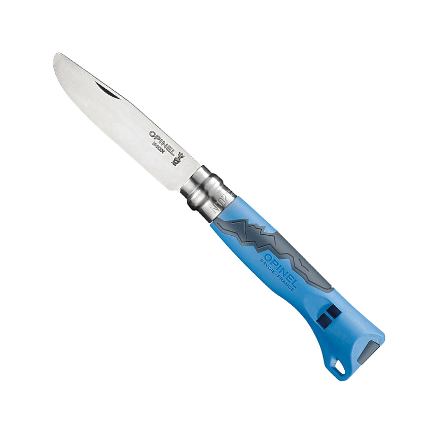 Opinel Outdoor Junior Nr. 7 Kindermesser in blau