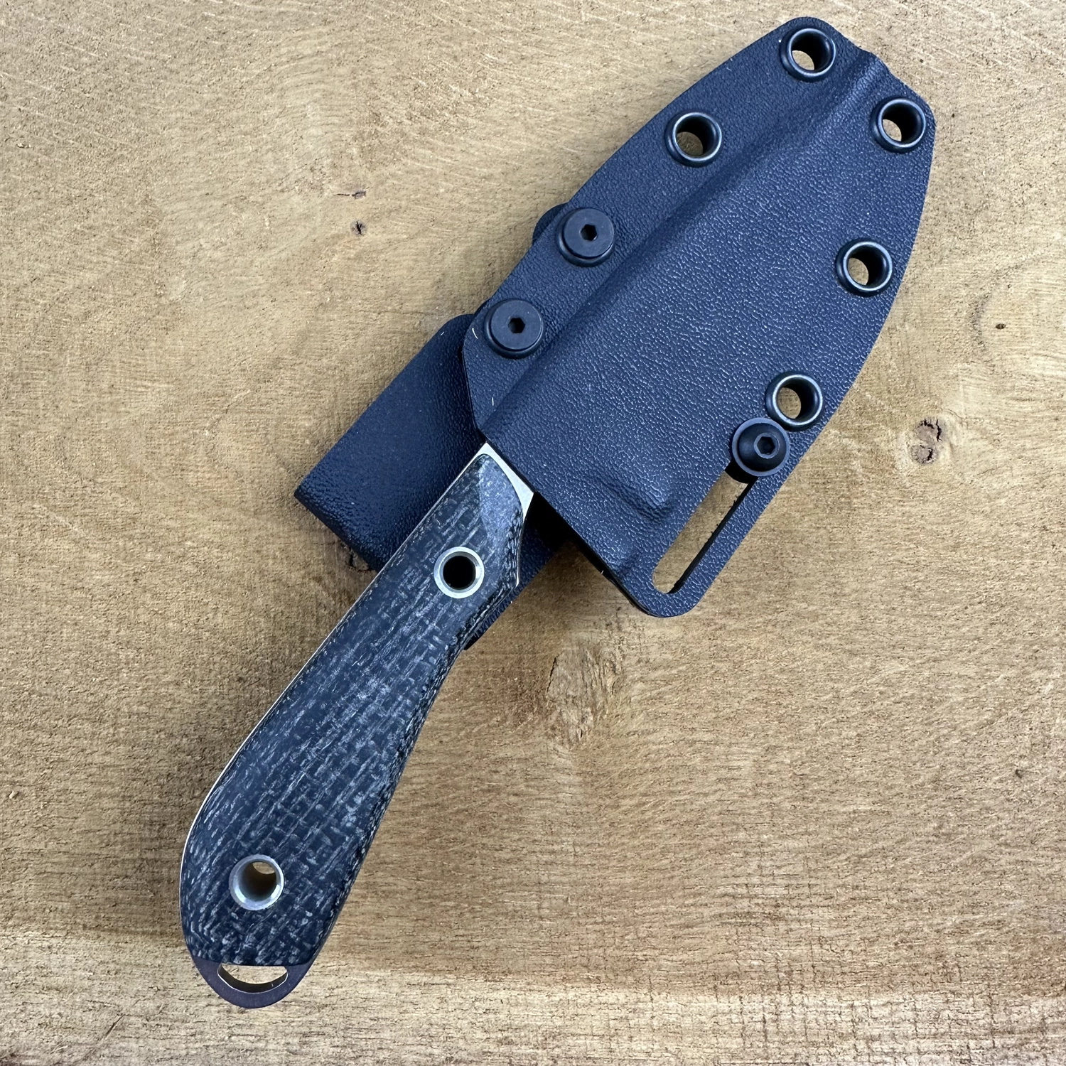 White River M1 Caper, Canvas Black Micarta