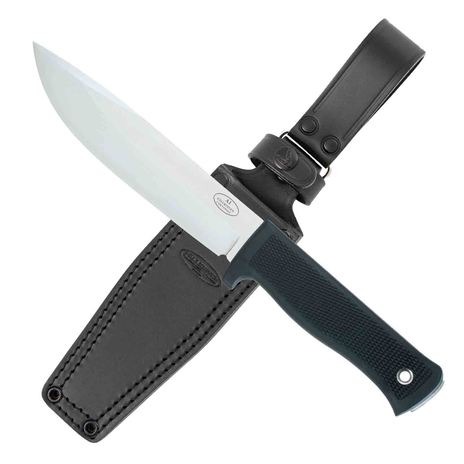 Fallkniven A1 Überlebensmesser mit Lederscheide