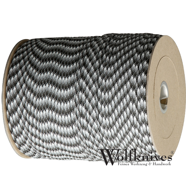 Paracord 550er - Urban Camo (schwarz, grau, weiß) - Meterware