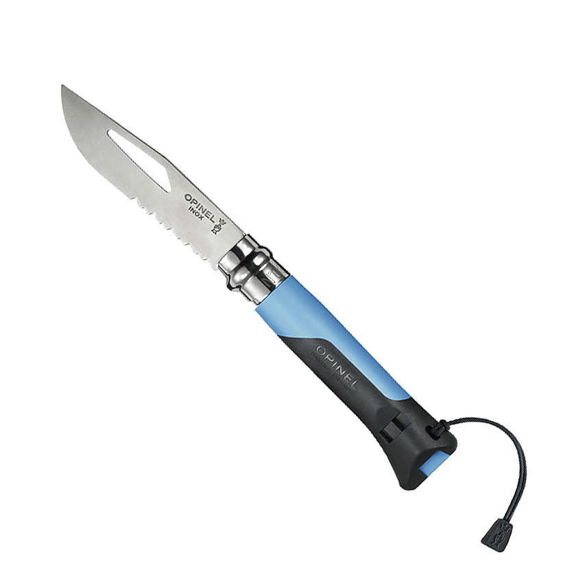 Opinel No 8 Outdoor blau