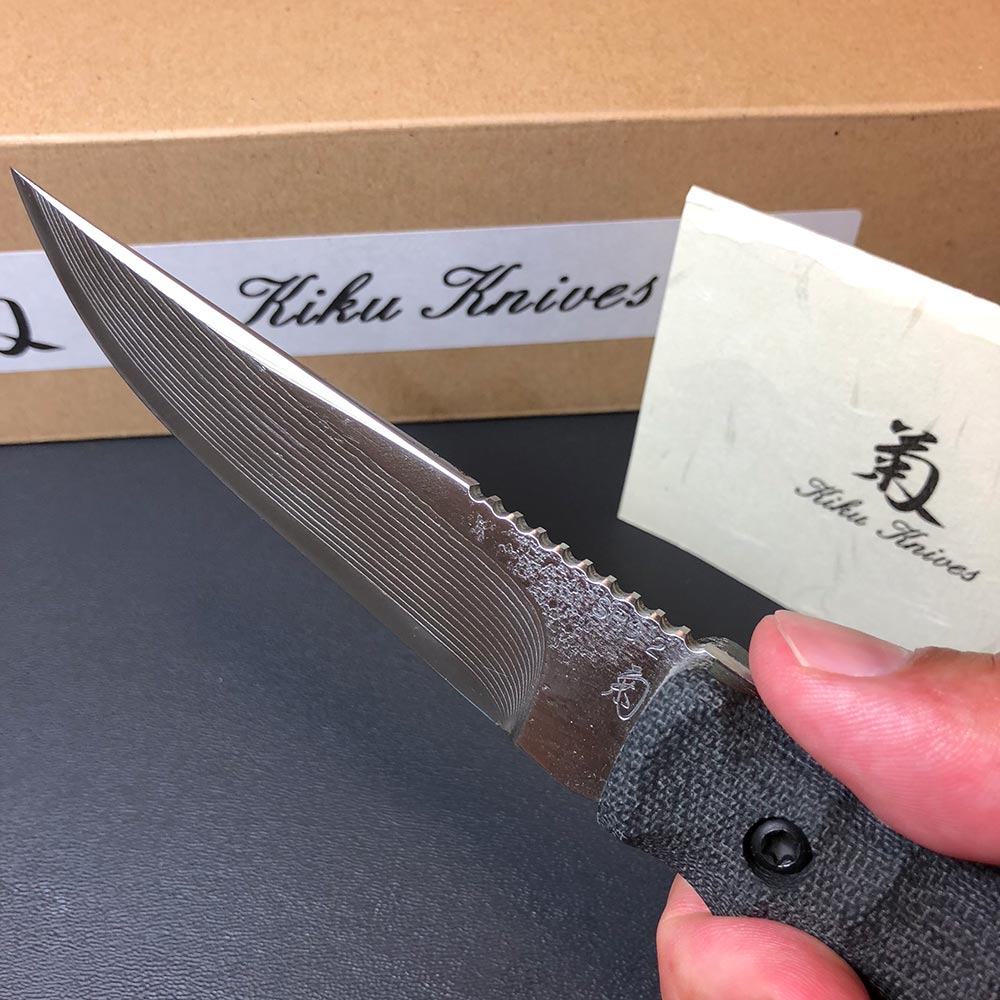 Kozuka Shorty SPG2 Damast - Kiku Knives