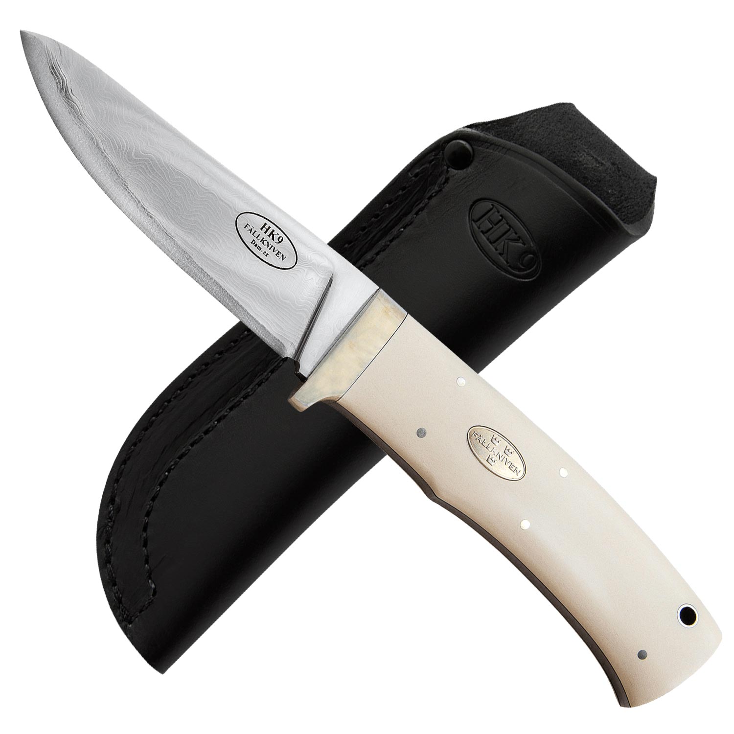 Fällkniven HK9 Cowry X Damaststahl - Jagdmesser
