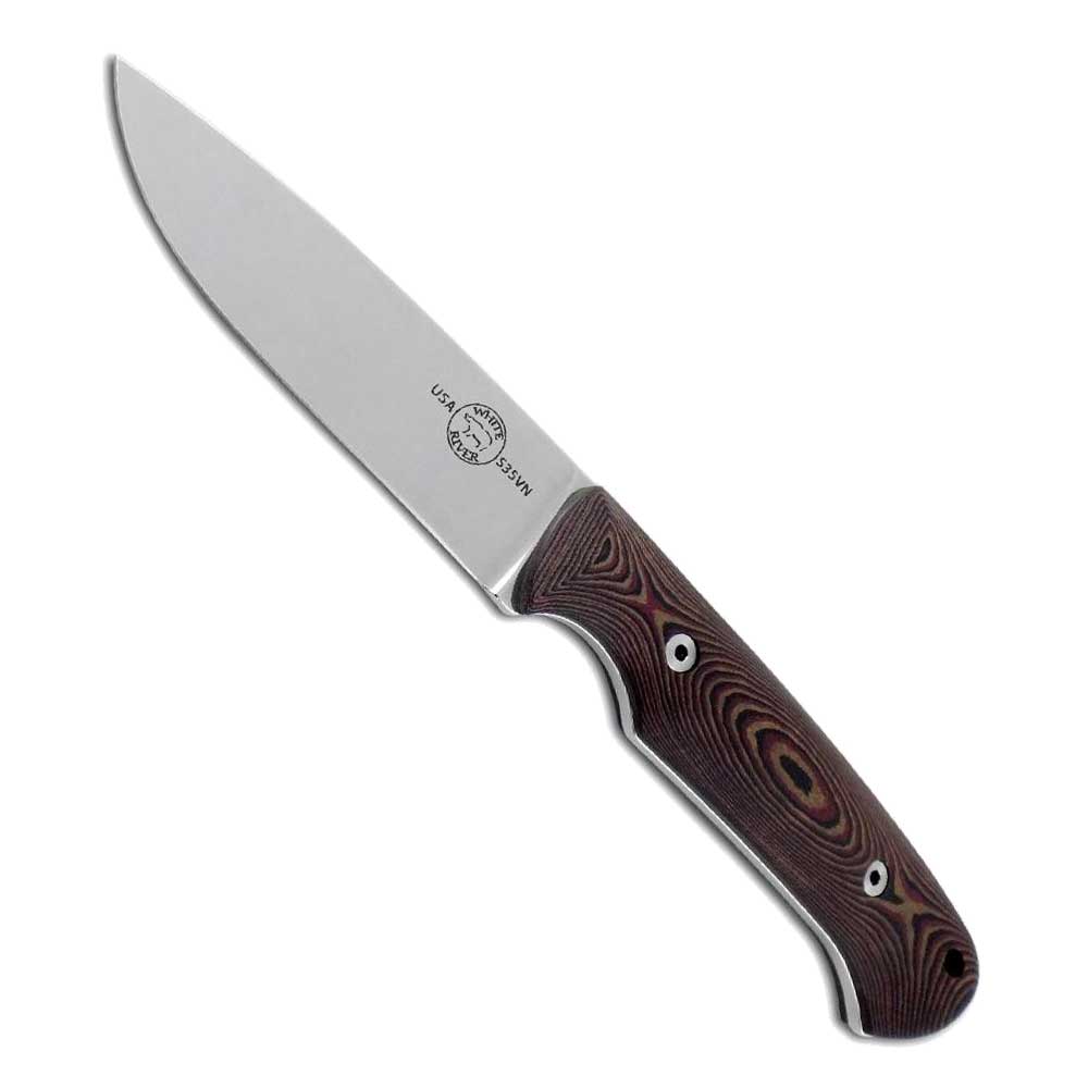 White River Model Hunter -   Black & Red Richlite Griff