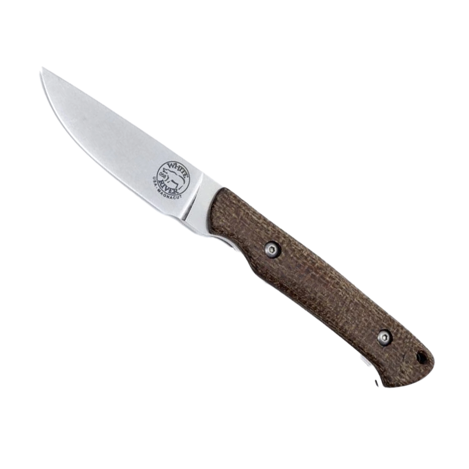 White River Small Game, Canvas Black Olive Micarta