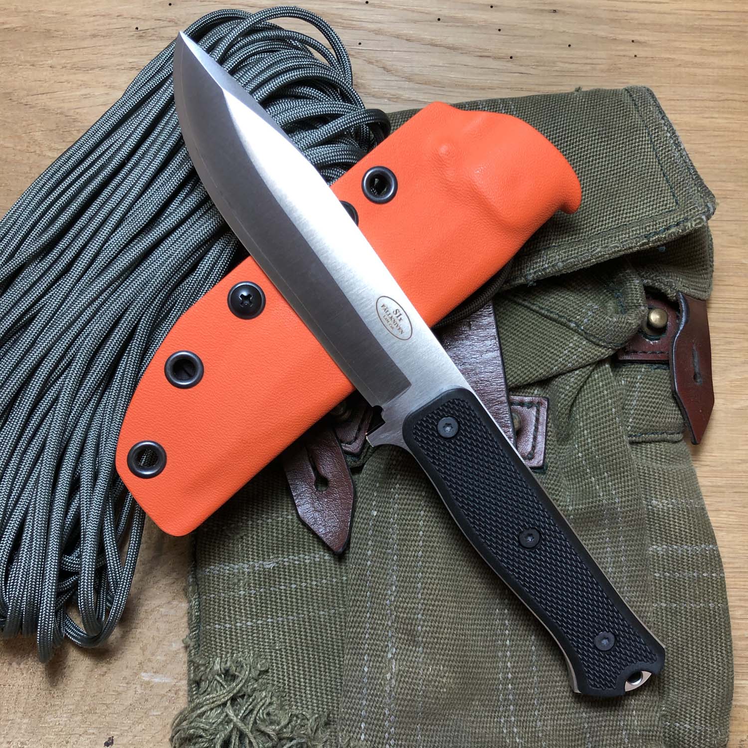 Kydexscheide für Fällkniven S1X in orange