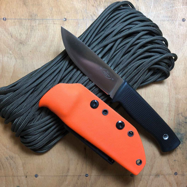 Kydexscheide Wolfknives in Orange für Fällkniven F1