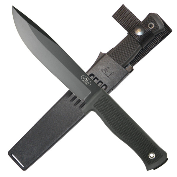Fällkniven A1 Survivalmesser - Black mit Zytelscheide